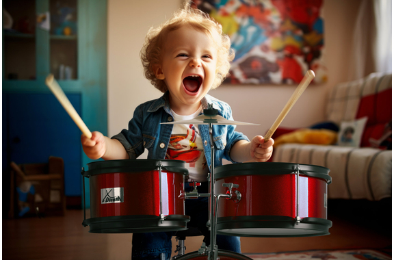 Batterie XDrum Junior KIDS incl. École Rouge image 10