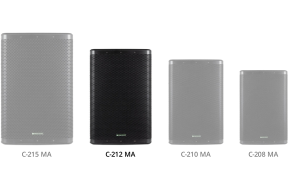 Pronomic C-212 MA Enceinte Active 12" 1000 Watts image 10