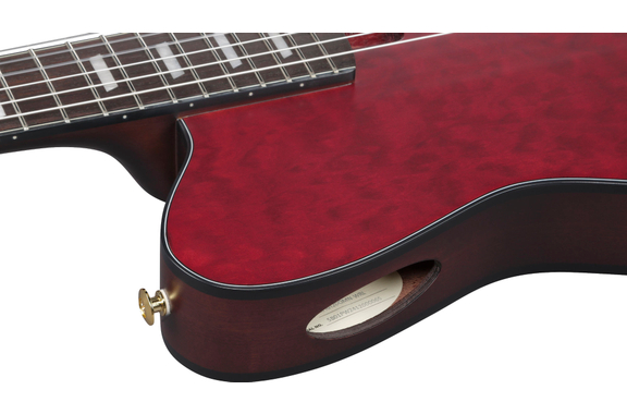 Ibanez FRH20QMN-WRL Wine Red Low Gloss image 10