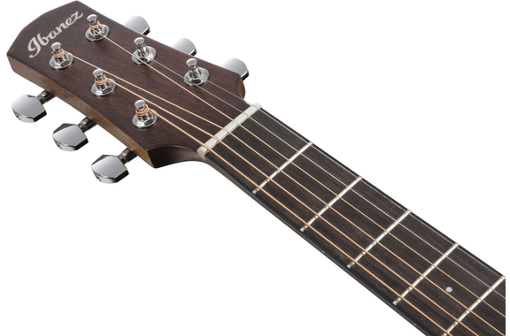 Ibanez AAM70CE-TBN Transparent Charcoal Burst image 10
