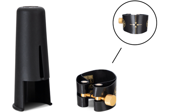 Lechgold LBS-25MB Saxophone Baryton Laqué Noir image 10