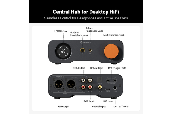 Fosi Audio i5 / ZH3 HiFi High End Kopfhörer Set image 10