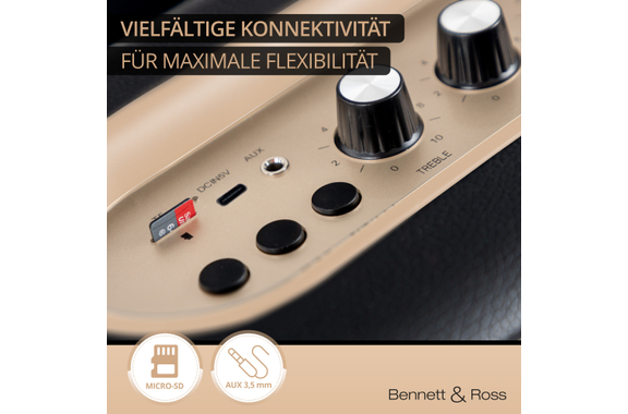 Rocktile GP-10 / BB-820BK Set de Amplificador para Guitarra image 10