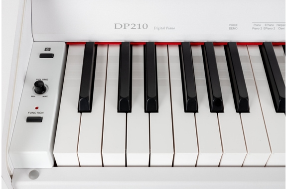 Classic Cantabile DP-210 WM E-Piano Wit Mat Set incl. Bank, Koptelefoon en School image 10