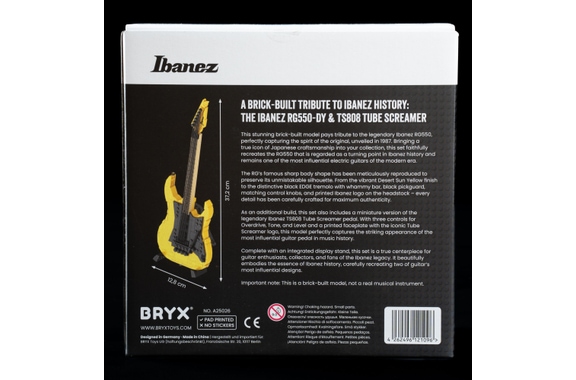 Ibanez RGBRYX-DY BRYX RG550-DY & TS808 - 411 Piezas image 10