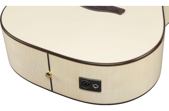 Ibanez AAD371E-ATW Advanced Acoustic Antique White High Gloss image 10