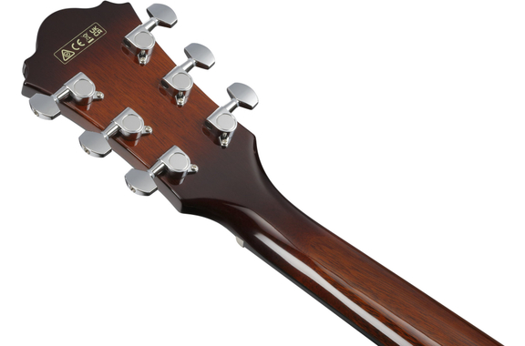 Ibanez AE160-VMS Vintage Mahogany Sunburst image 10