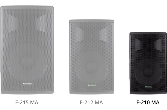 Pronomic E-210 MA 10" Aktivbox 400 Watt Stereo Set image 10