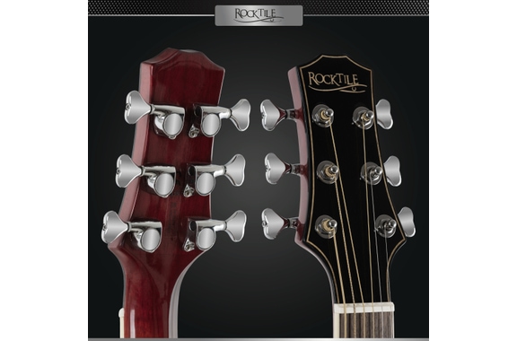 Rocktile WSC-150C-RBW Chitarra Western Rainbow image 10