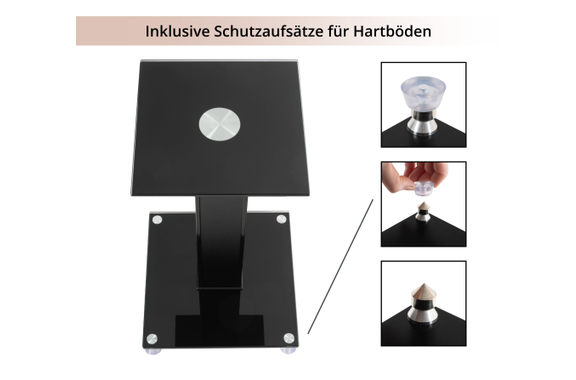 Pronomic SLS-282L Supports D'Enceintes HiFi + Ensemble Étagère image 10