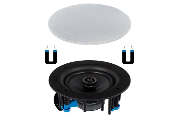 McGrey ACS-660 WH 2-Wege High-End Geweven Inbouwluidspreker 240 Watt image 10