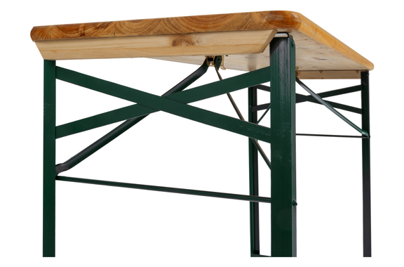 Stagecaptain BBT-119 Hirschgarten Bierzelttisch 119 cm Natuur 2x Set image 10