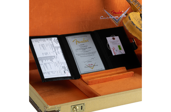 Fender Custom Shop Time Machine 1951 Nocaster Super Heavy Relic Super Faded Aged Nocaster Blonde image 10