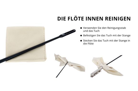 Classic Cantabile FL-100 Querflöte, Neusilber image 10