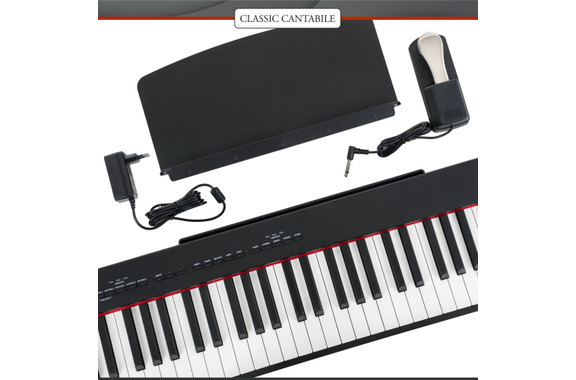 Classic Cantabile SP-316 Stagepiano Home Set Zwart image 10