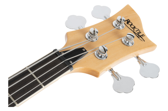 Rocktile Pro RB-400N Lumberjack E-Bass naturel image 10