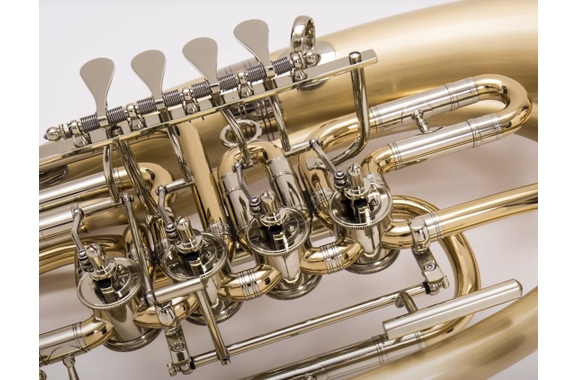 Miraphone Bb-Bariton 54L "Innsbrucker Böhmische" gelakt/geborsteld image 10