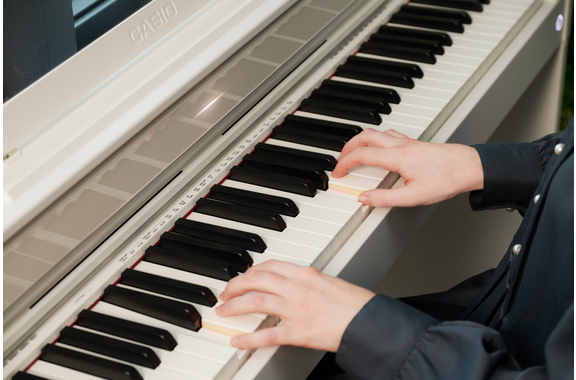 Casio Celviano AP-S450 WE Digitalpiano bianco Set CB-30 image 10