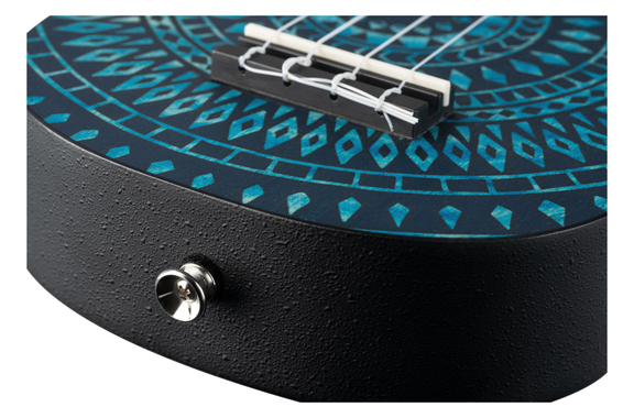 Ortega K2SS-BKC Keiki Superscale Ukulele Pack Blue Kaleidoscope image 10