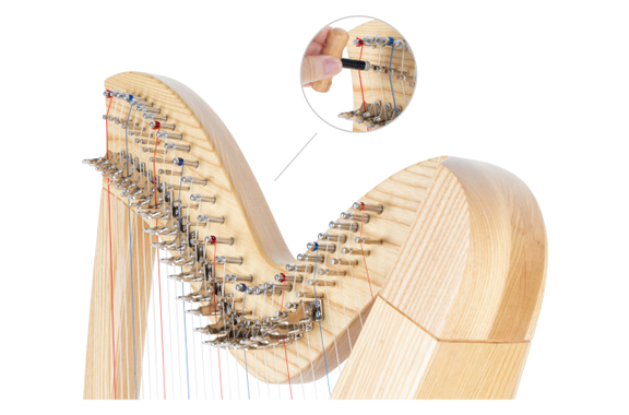 Classic Cantabile H-29 AW Harpe Celtique 29 Cordes image 10