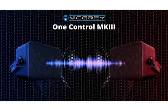 McGrey One Control BK MKIII Par de Altavoces Negro image 10