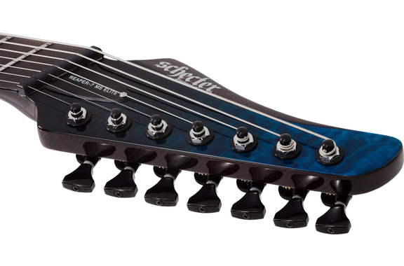 Schecter Reaper 7 Multiscale Elite Deep Ocean Blue  - Retoure (Zustand: gut) image 10