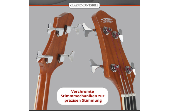 Classic Cantabile AB4-20CE-NT Basse Acoustique Natural image 10