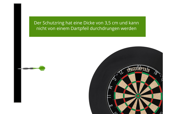 Stagecaptain DBS-1715 BullsEye Pro Dartscheibe Home Set image 10