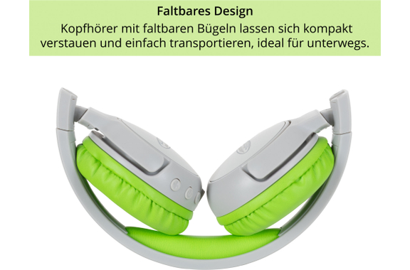 Classic Cantabile KKH-20B Auriculares Infantiles Gris image 10