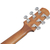 Ibanez AAD51LCE-DVS Linkshandige Westerngitaar Dark Violin Sunburst thumbnail 11