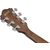 Ibanez AE140-WKH Weathered Black Open Pore thumbnail 11