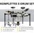 XDrum DD-650 PLUS Mesh E-Drum Kit Live Set thumbnail 11
