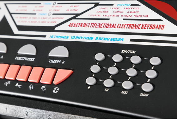 McGrey BK-4910BK Keyboard mit 49 Tasten und Notenhalter  - Retoure (Zustand: sehr gut) image 11