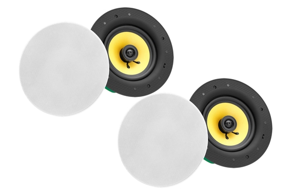Pronomic CLS-540 WH 2-Wege High-End Gewebe Einbaulautsprecher 160 Watt 2x Set  - Retoure (Zustand: sehr gut) image 11