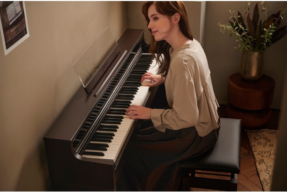 Casio Celviano AP-S450 BN Digitalpiano marrone Set CB-30 image 11