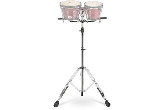 XDrum Bongos Pro Wijnrood Set incl. Standaard image 11