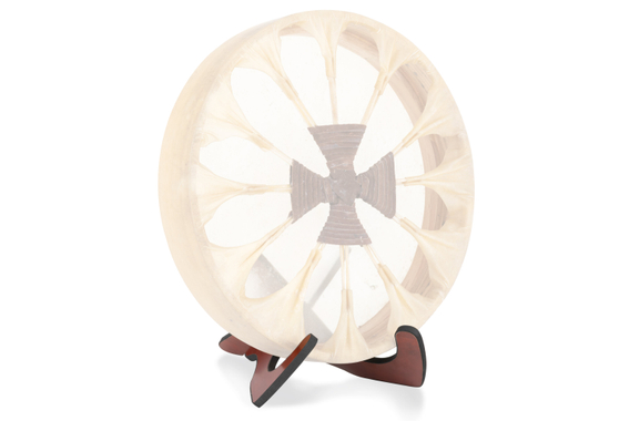 Classic Cantabile HSD-18 Traditionele Sjamanentrommel Met Runderhuid 18" Set Met Standaard image 11