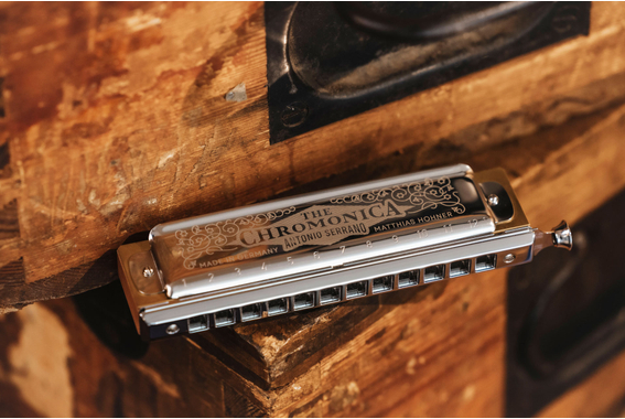 Hohner Antonio Serrano Signature Super Chromonica 270 C Harmonica image 11