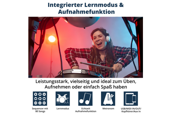 XDrum DD-530 E-Drum Set Live Set image 11