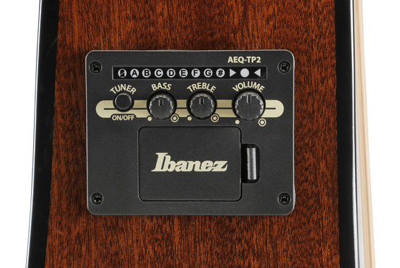 Ibanez AAM140E-MHS Acajou Sunburst Brillant image 11