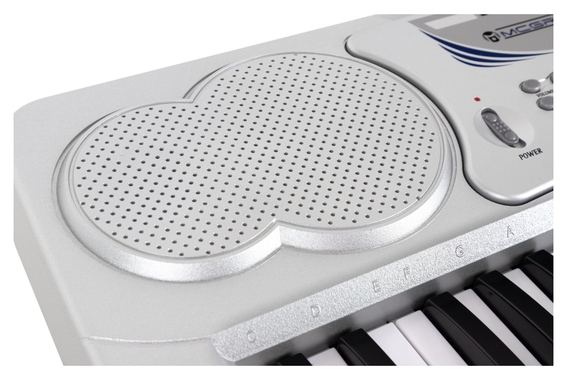 McGrey BK-4910SR Keyboard Met 49 Toetsen En Notenhouder Zilver image 11