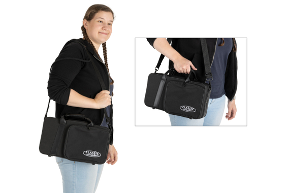 Classic Cantabile CLK-20 Clarinetto in Sib in Plastica Sistema Tedesco image 11