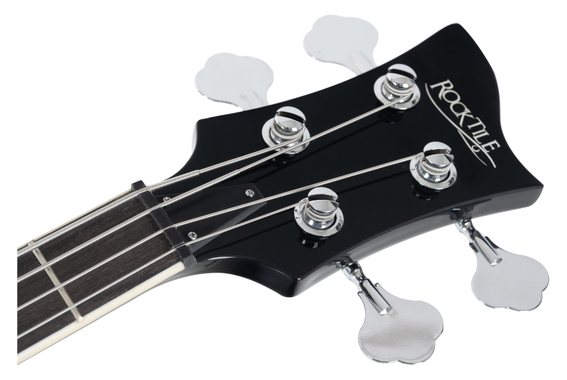 Rocktile Pro RB-400B Blackbird E-Bass Black Set image 11