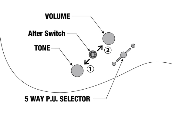 Ibanez AZ41B1-BKF Iron Label Black Flat image 11