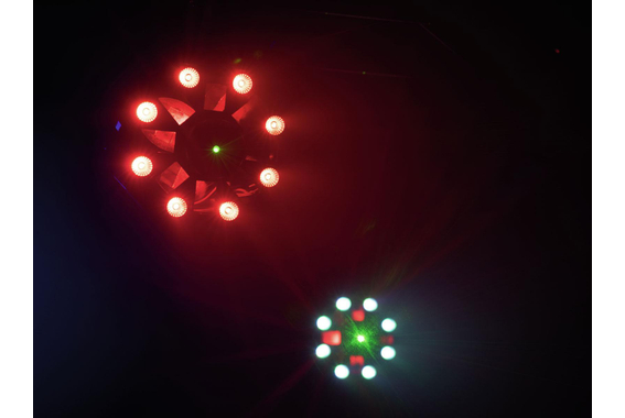 Eurolite LED FE-1750 Hybrid Laserflower QuickDMX Set image 11