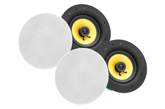 Pronomic CLS-660 WH 2-Wege High-End Gewebe Einbaulautsprecher 240 Watt 2x Set  - Retoure (Zustand: sehr gut) image 11