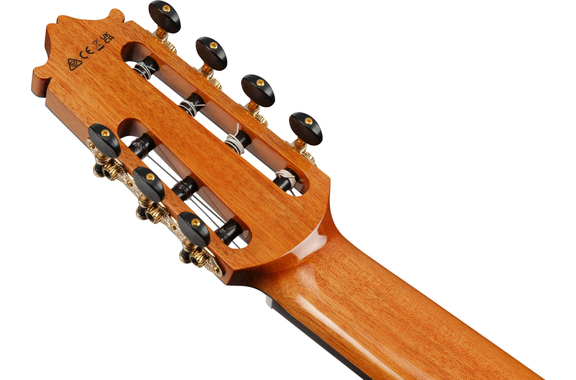 Ibanez GA Concertgitaar 7-String Natural High Gloss image 11