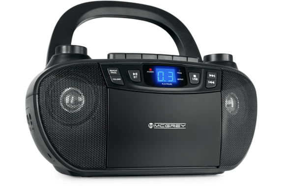 McGrey CDB-1016U BK Boombox With Cassette, Bluetooth and USB image 11