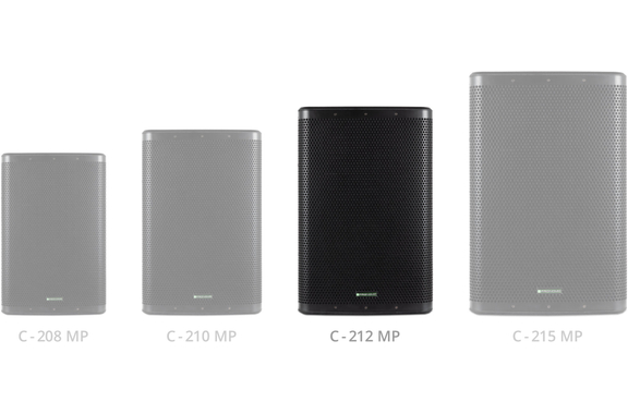 Pronomic C-212 MP 12" Passivbox Stativ Set image 11