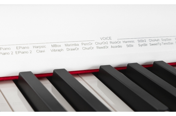 Classic Cantabile DP-210 WM E-Piano Wit Mat Set incl. Bank, Koptelefoon en School image 11